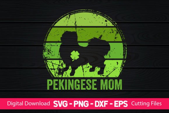 Pekingese Mom St Patrick’s Day Embroidery Review