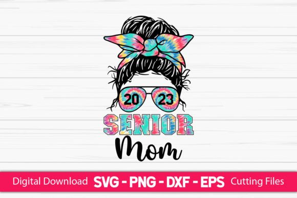 Senior 2023 Mom Messy Bun Graduation: A Designer's Review